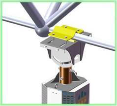 Большой потолочный вентилятор Hvls промышленный с мотором Pmsm для воздушного охлаждения фабрики