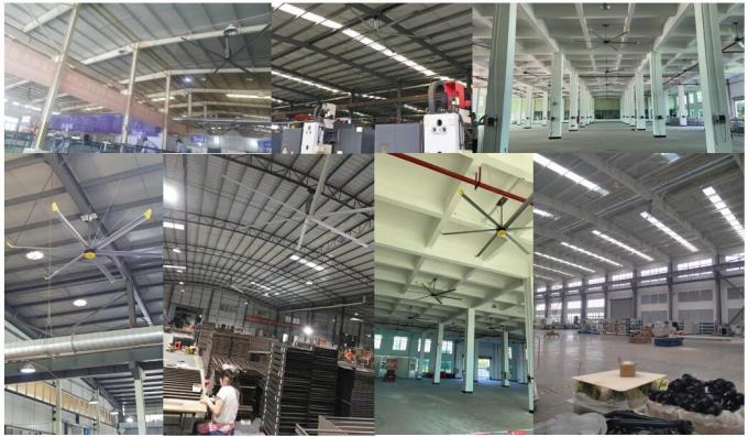 Большой изготовитель потолочных вентиляторов в Китае с размером диаметра 24FT