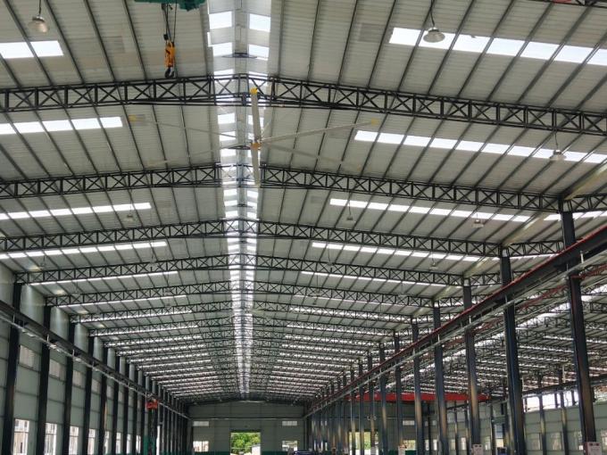 CCC CE ISO Hvls Промышленный потолочный вентилятор с лопатой из алюминия и магния 3