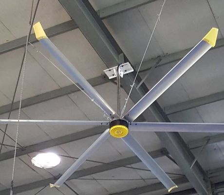 Потолочные вентиляторы HVLS дополнительные большие