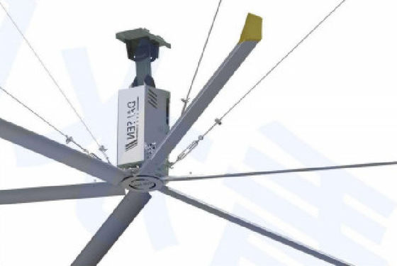 Хорошая цена. Потолочные вентиляторы наивысшей мощности SGS RoHS OEM гигантские промышленные для склада онлайн