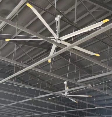 Хорошая цена. Тип электрического тока переменного тока установка 3m 10FT Hvls Промышленный крытый выхлопный потолочный вентилятор с мотором Pmsm онлайн