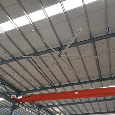 Хорошая цена. Большой крышный вентилятор HVLS онлайн
