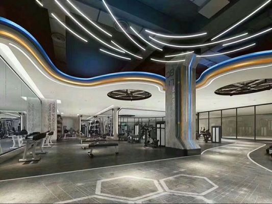 Хорошая цена. Центр тренажерного зала Большой HVls 5 лезвия коробка передач потолочный вентилятор онлайн