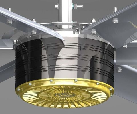 Хорошая цена. Вентиляция 24FT охлаждение дополнительные большие HVLS вентиляторы онлайн