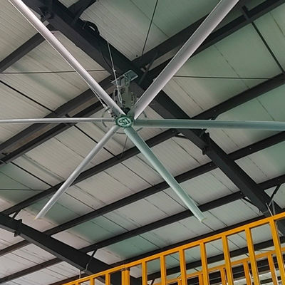 Хорошая цена. CCC CE ISO Hvls Промышленный потолочный вентилятор с лопатой из алюминия и магния онлайн