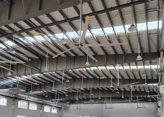 Хорошая цена. Вентиляторы высокой эффективности HVLS промышленные для церков и склада онлайн