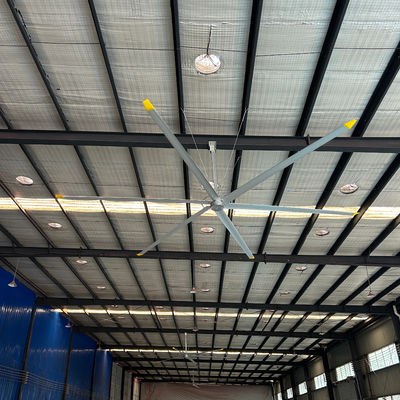 8FT-24FT Большой промышленный потолочный вентилятор HVLS для функции охлаждения воздуха и вентиляции