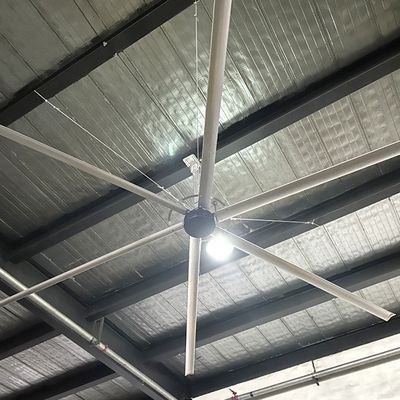 Хорошая цена. 24ft Алюминий Магний Сплав HVLS Промышленный потолочный вентилятор для хранилища высокого напряжения онлайн
