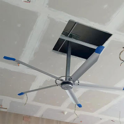 Хорошая цена. Коммерческий 3,0 м 10FT HVLS потолочный вентилятор с 5 лезвиями PMSM Моторная функция охлаждения воздуха онлайн