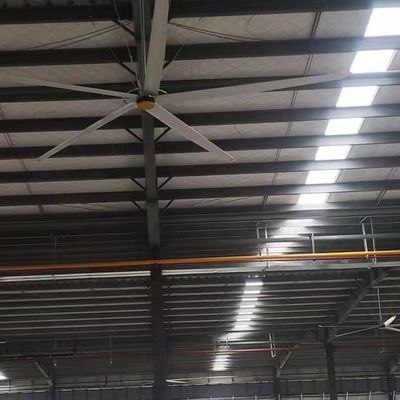 Хорошая цена. Мощный 6,1 м 20FT HVLS промышленный потолочный вентилятор для ресторана и производственного завода онлайн