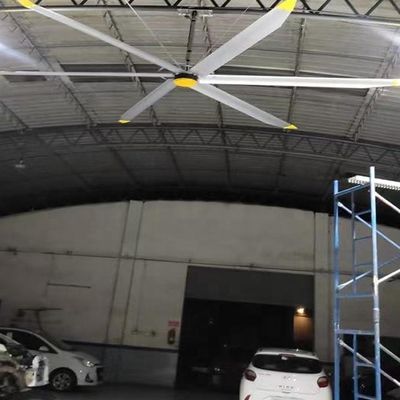 Хорошая цена. Энергосбережение 5,0 м 16FT HVLS потолочный вентилятор для бесплатного обслуживания и улучшения вентиляции онлайн