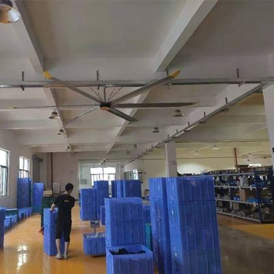 Хорошая цена. Al-Mg Alloy Blade 5.5m 18ft Direct HVLS Fan для спортзала Ресторан Производственный завод Дом онлайн