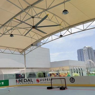 Хорошая цена. 5.0m 16FT HVLS потолочный вентилятор Вентилятор с электрическим переменным давлением онлайн