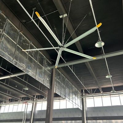 Хорошая цена. Алюминиевое магниевое сплав DX/DS Hvls Гигантский потолочный вентилятор с 6 лезвиями онлайн