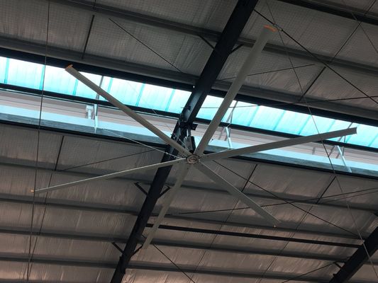 Оксиальный вентилятор Большой ВВЛ промышленный потолочный вентилятор с диаметром 7,3 м