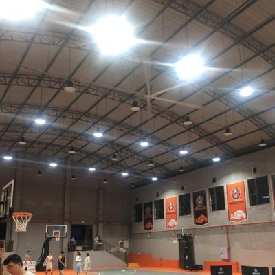 Хорошая цена. Al-Mg Blade Material 24FT Gearbox Hvls Ceiling Fan для вентиляции большого пространства в закрытом баскетбольном поле онлайн