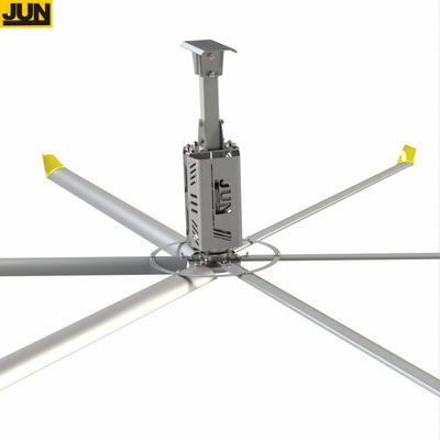 1.5KW 24FT низкоскоростной HVLS Промышленные вентиляторы для дома Жилой