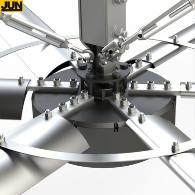 5.0m 16FT Низкий шум Большой ветер Поток воздуха Гаража Вентиляция Гигантская промышленная HVS Большой потолочный вентилятор