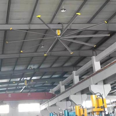 Хорошая цена. Промышленный большой вентилятор 16800 CMM 7,3M длинный потолочный вентилятор онлайн