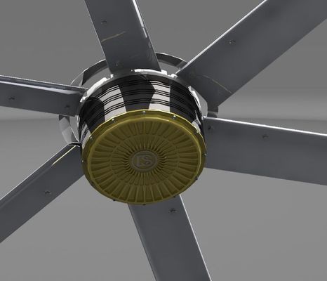 Хорошая цена. 22 футов Промышленный класс низкоскоростные большие HVLS вентиляторы онлайн