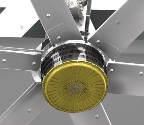 Хорошая цена. Хранилище охлаждение HVLS потолочный вентилятор для больших помещений большие комнаты онлайн