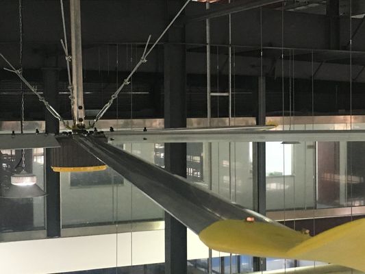 Хорошая цена. 22 FooT Библиотека Тихий воздушный вентилятор Алюминиевый PMSM вентилятор онлайн